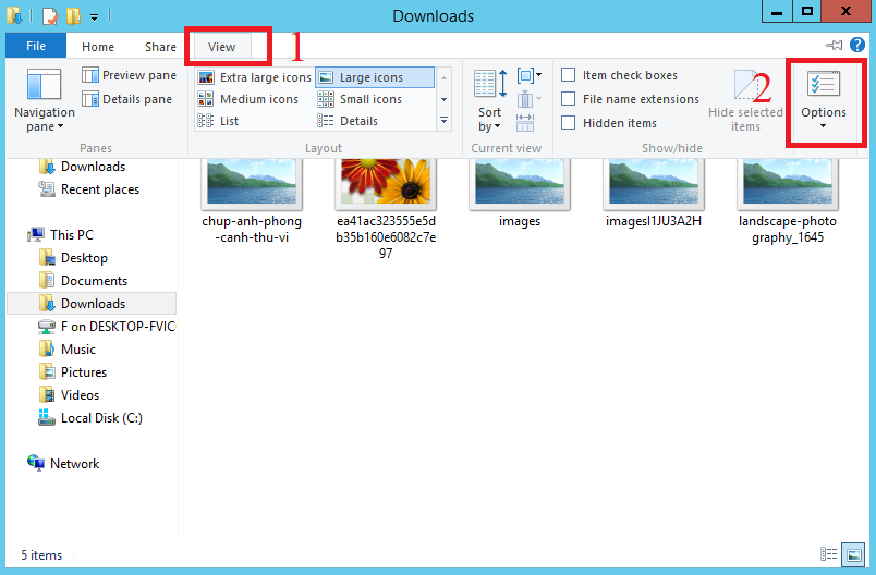 Hướng dẫn sửa lỗi không hiển thị ảnh xem trước trên VPS Windows