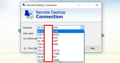 Xóa địa chỉ IP của VPS được lưu trên Remote Desktop Connection_1